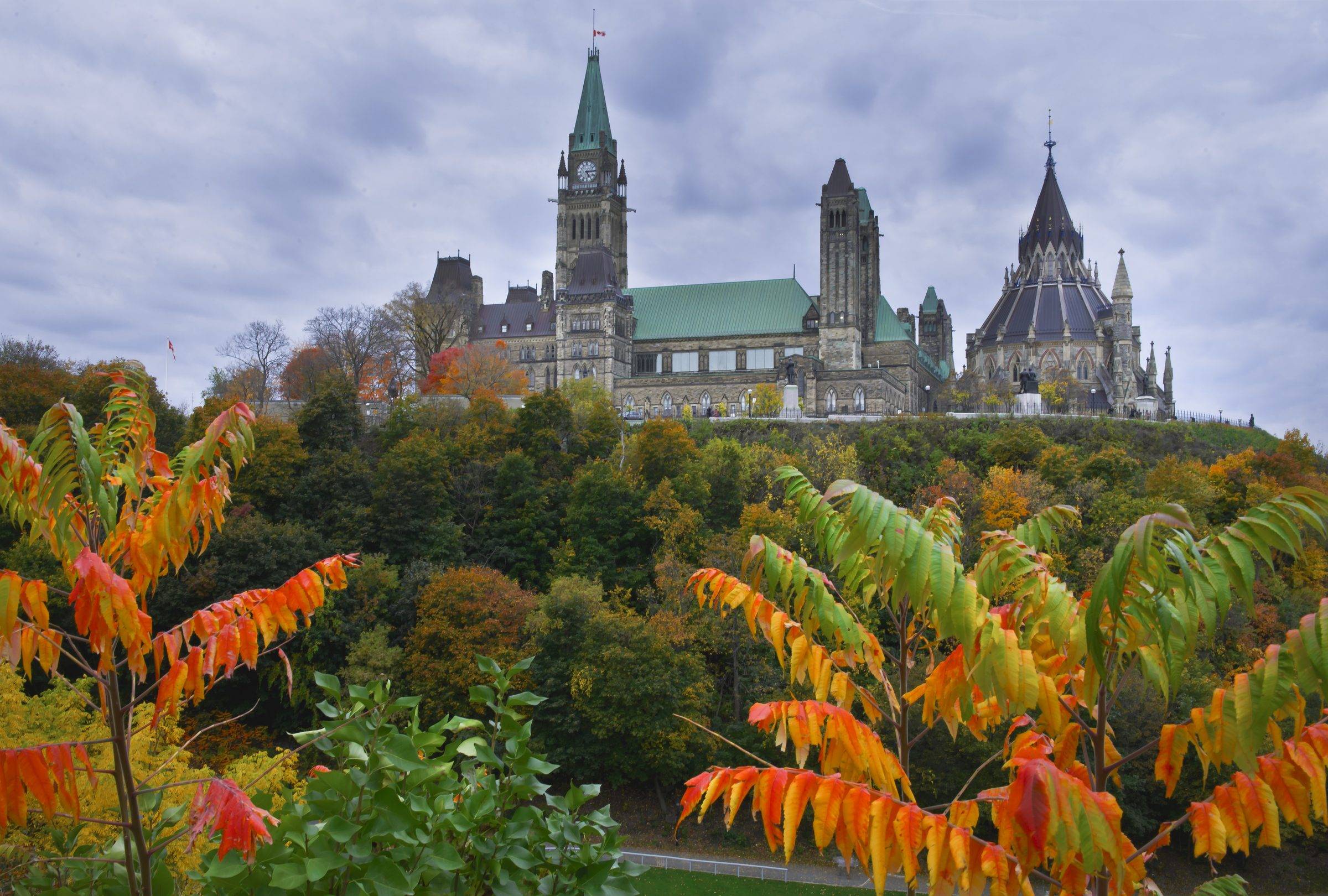 Parlamento de Canadá en Ottawa